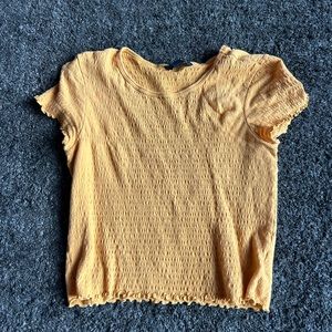 american eagle ribbed crop